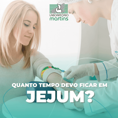 Quanto tempo devo ficar em jejum?